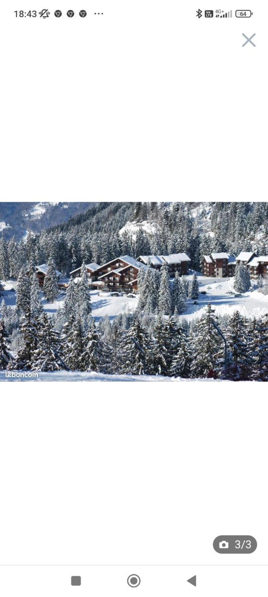 Studio Au Pied Des Pistes Avec Vue Sur La Montagne Mieussy Eksteriør billede